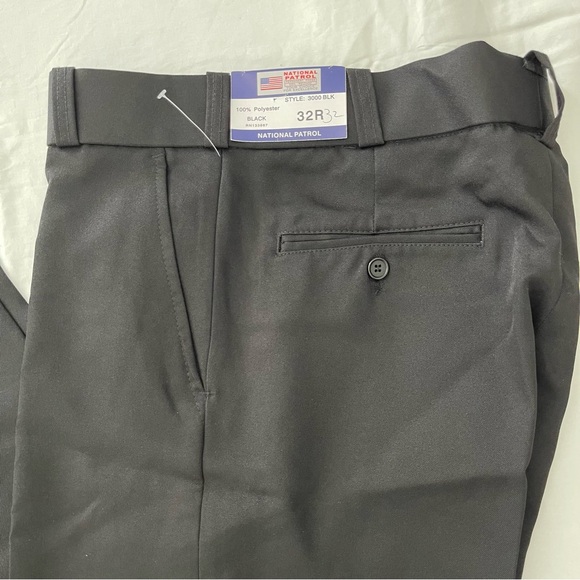 NWT National Patrol black pants size 32 - Picture 7 of 9